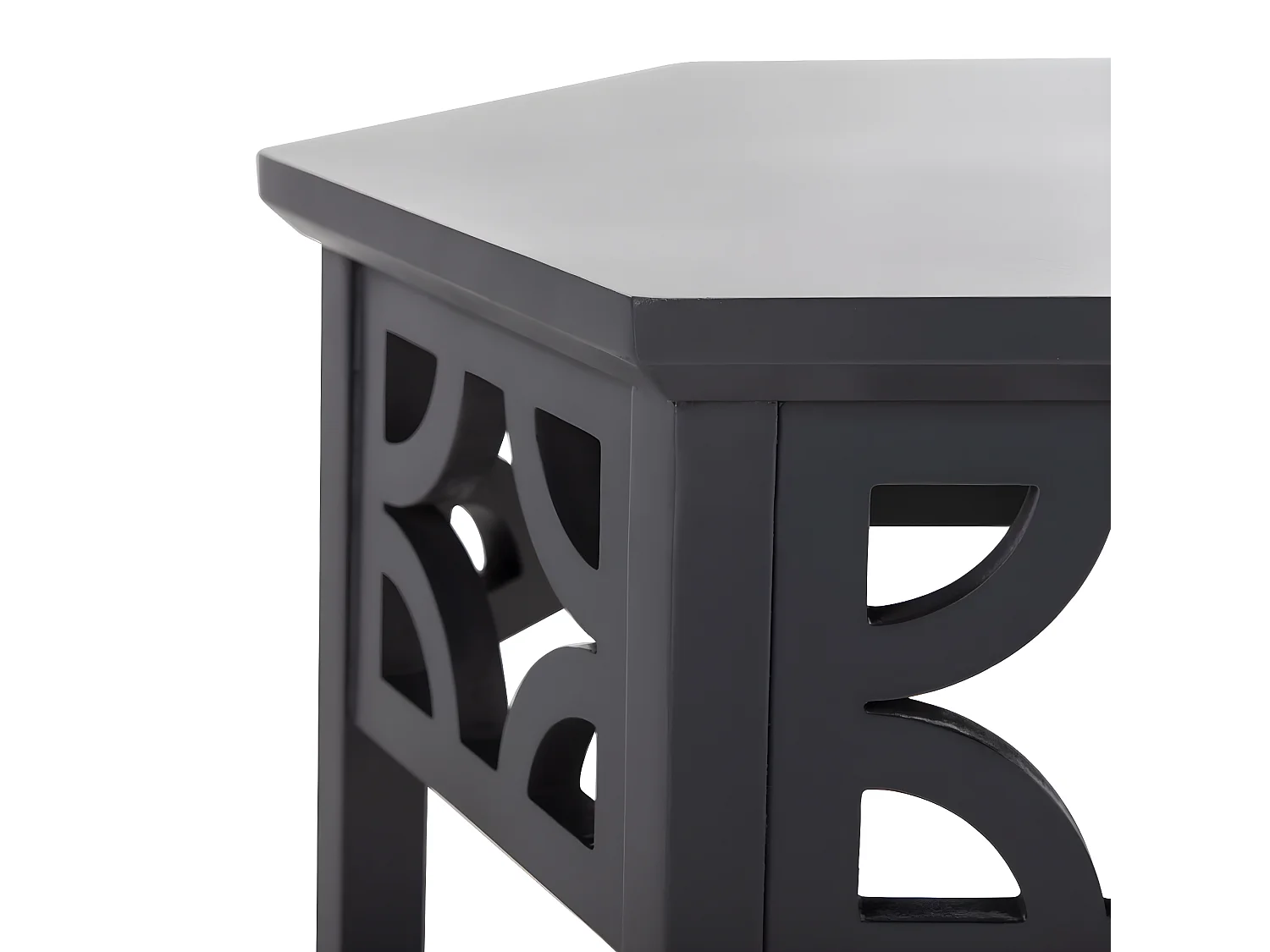 Table d'appoint Gris anthracite 46 X 46 X 45.97 cm - Manilla