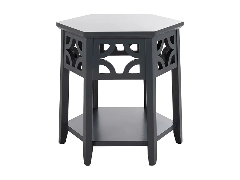 Table d'appoint Gris anthracite 46 X 46 X 45.97 cm - Manilla