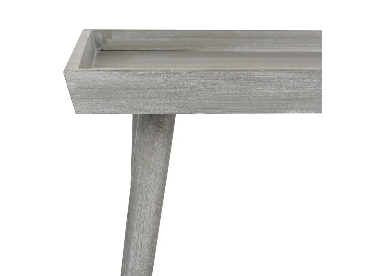 Table d'appoint Ardoise & Gris 55 X 106 X 48.26 cm - Evia