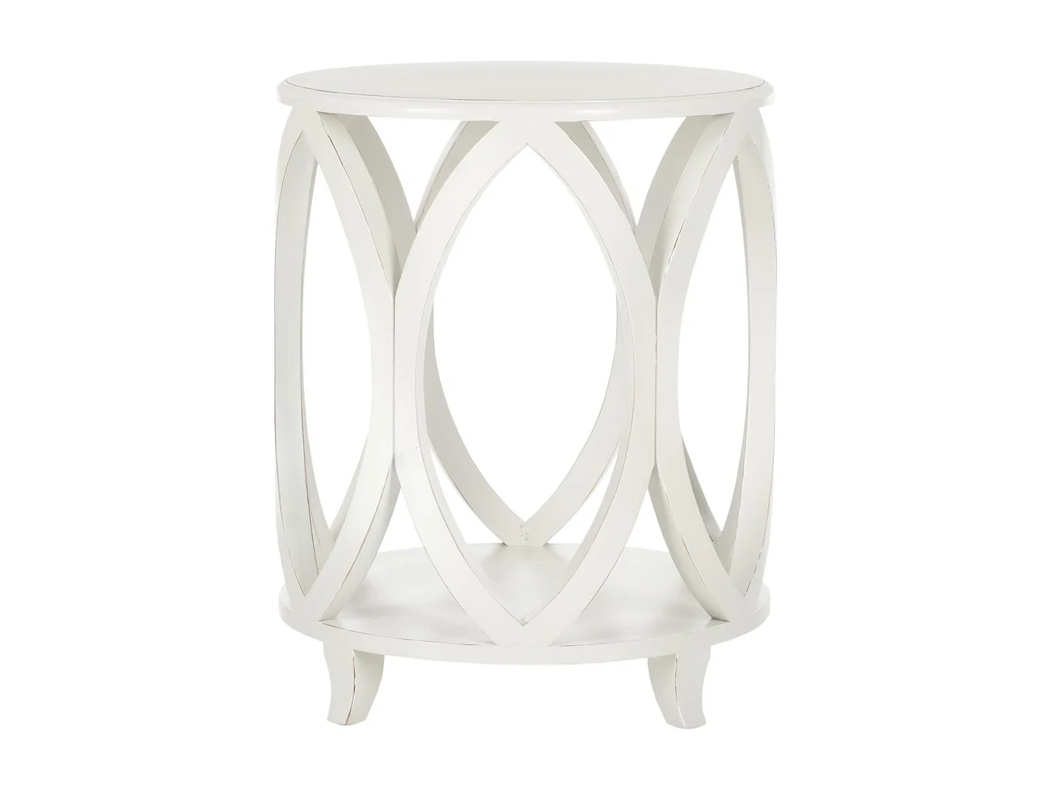 Table d'appoint Blanc cassé 50 X 50 X 62.23 cm - Edra