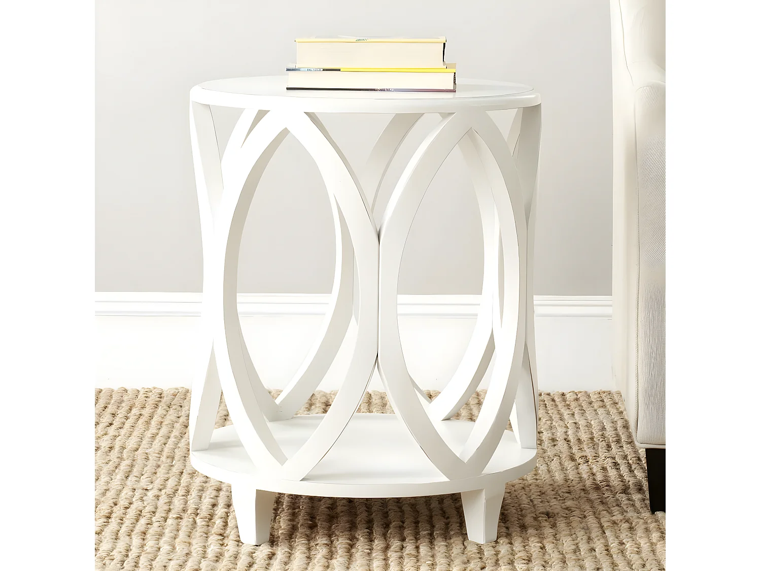 Table d'appoint Blanc cassé 50 X 50 X 62.23 cm - Edra