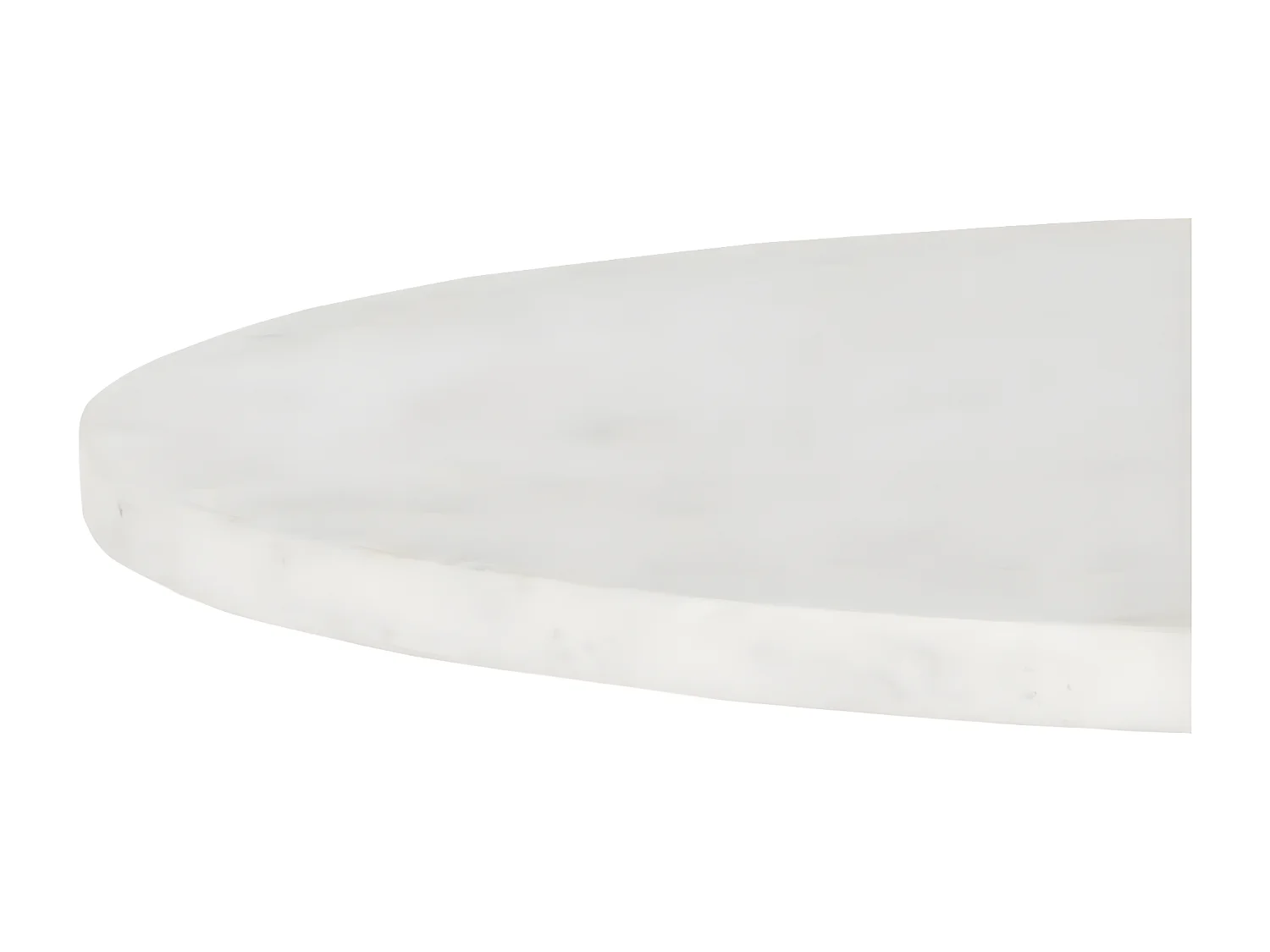 Table d'appoint Cuivre antique et blanc 50 X 50 X 60.96 cm - Isla