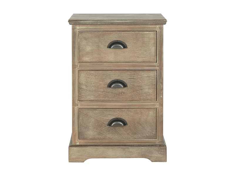 Table d'appoint Gris 35 X 45 X 66.04 cm - Aleen