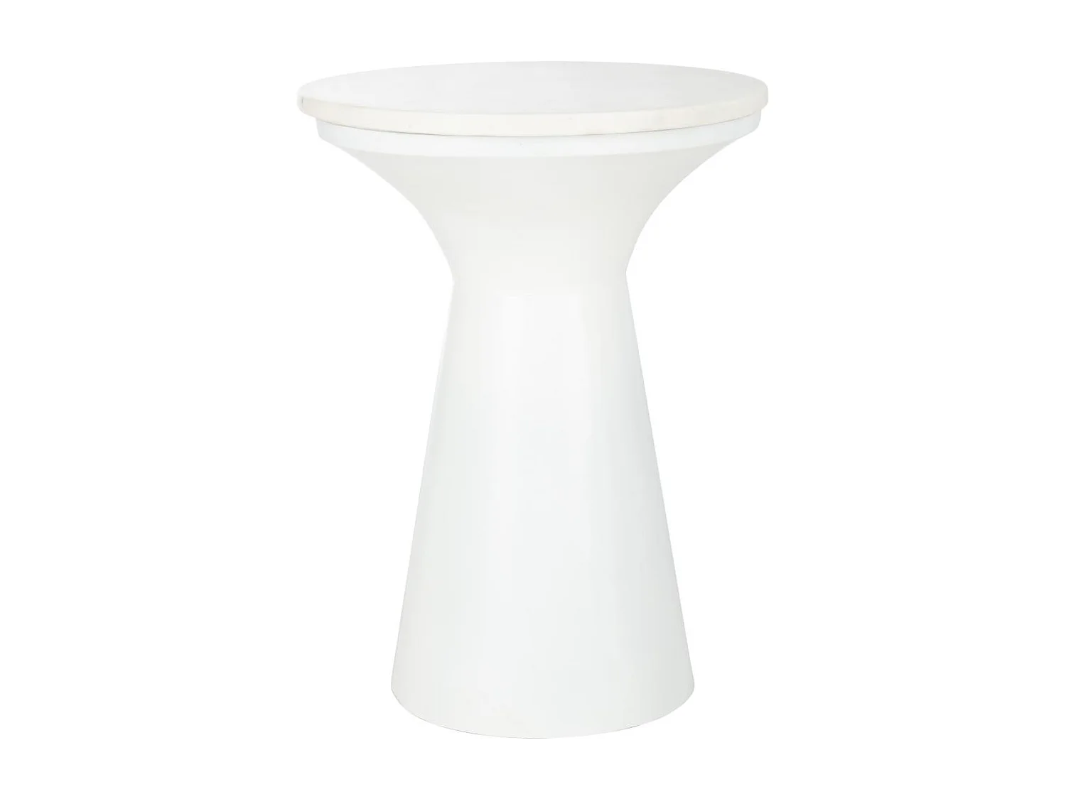Table d'appoint Blanc 69 X 69 X 55.88 cm - Lulla