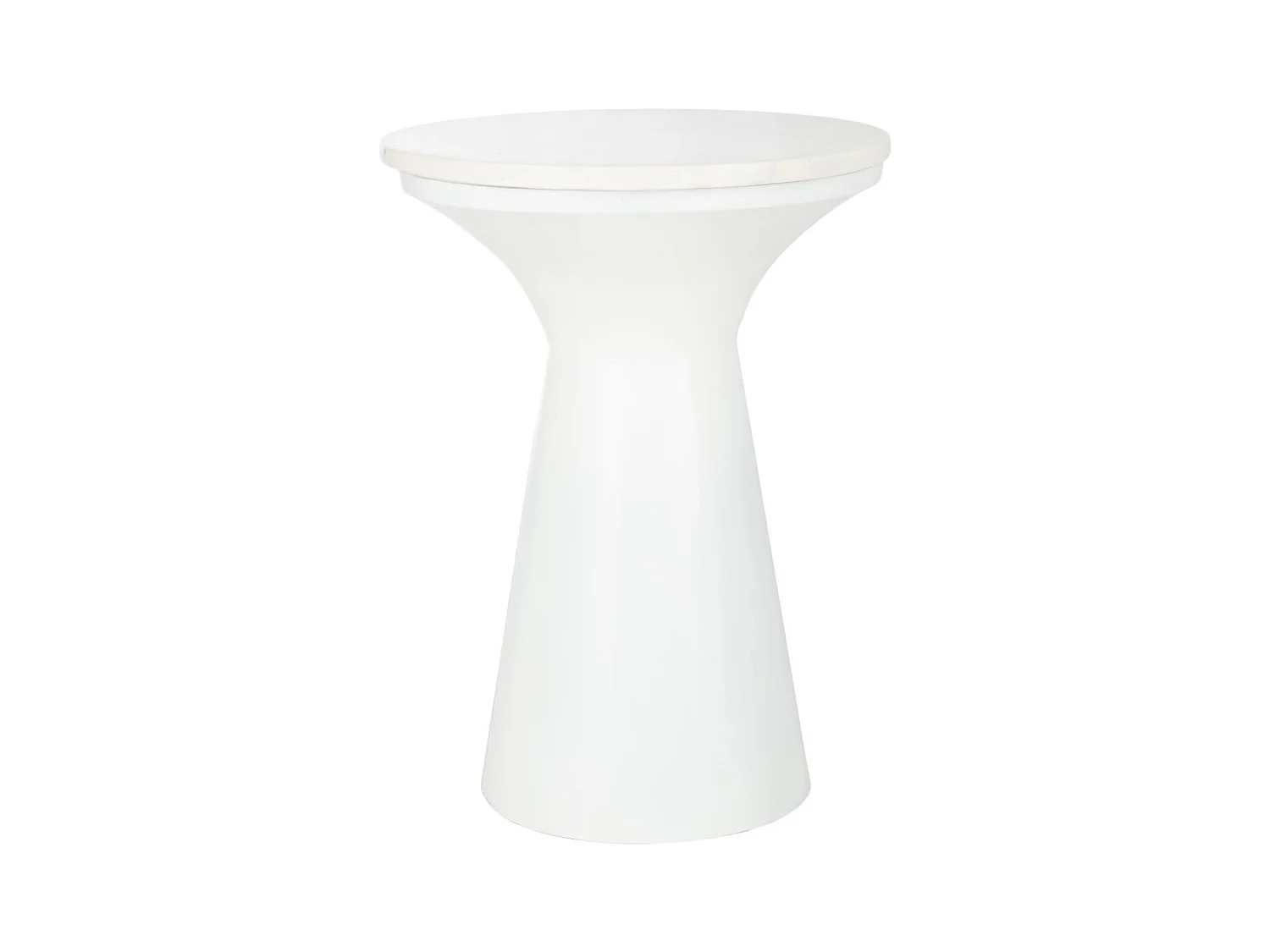 Table d'appoint Blanc 69 X 69 X 55.88 cm - Lulla