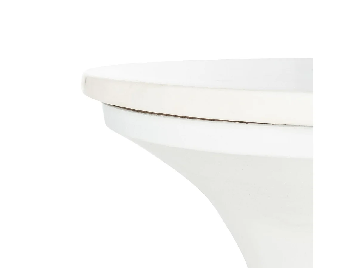 Table d'appoint Blanc 69 X 69 X 55.88 cm - Lulla