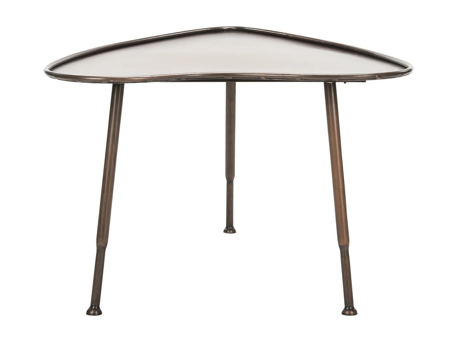 Table d'appoint Cuivre antique 74 X 99 X 46.99 cm - Mozelle