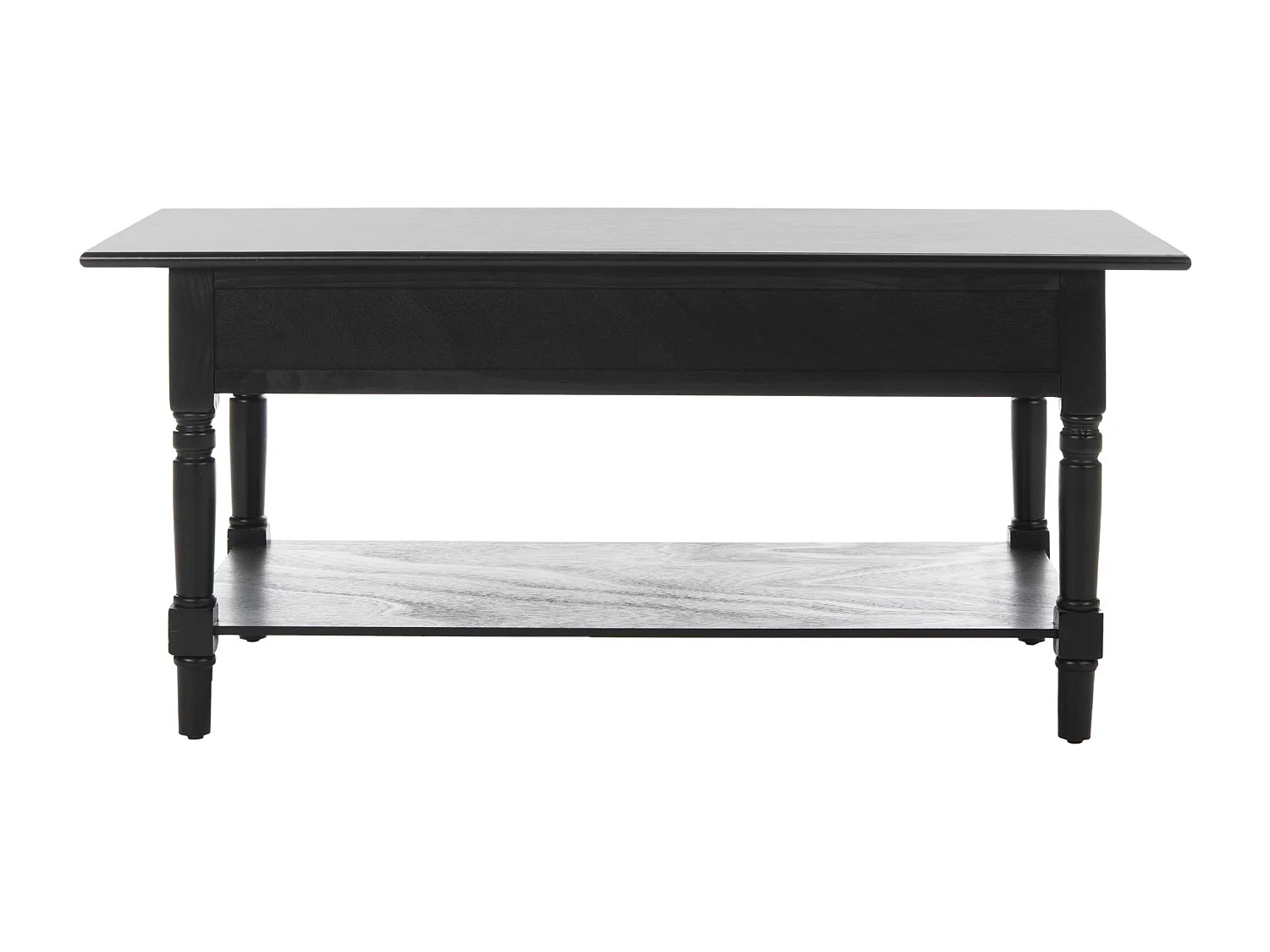 Table d'appoint Distressed & Black 55 X 106 X 46.99 cm - Marybelle