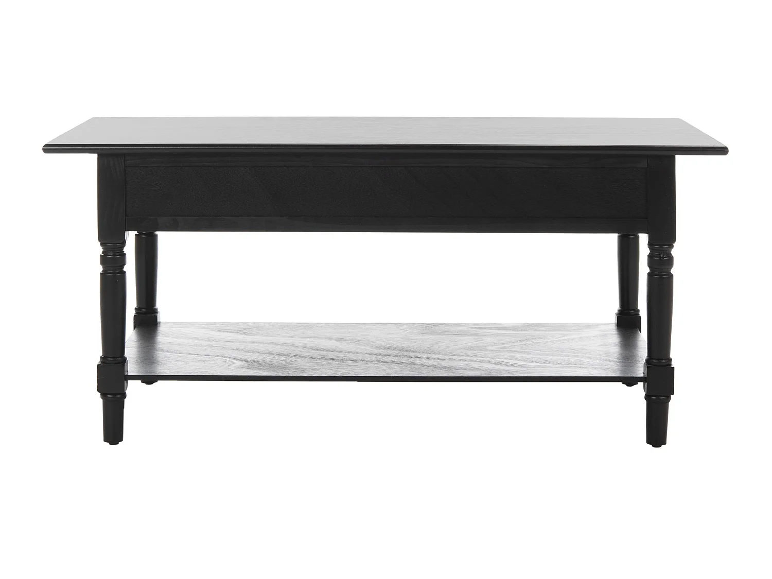 Table d'appoint Distressed & Black 55 X 106 X 46.99 cm - Marybelle