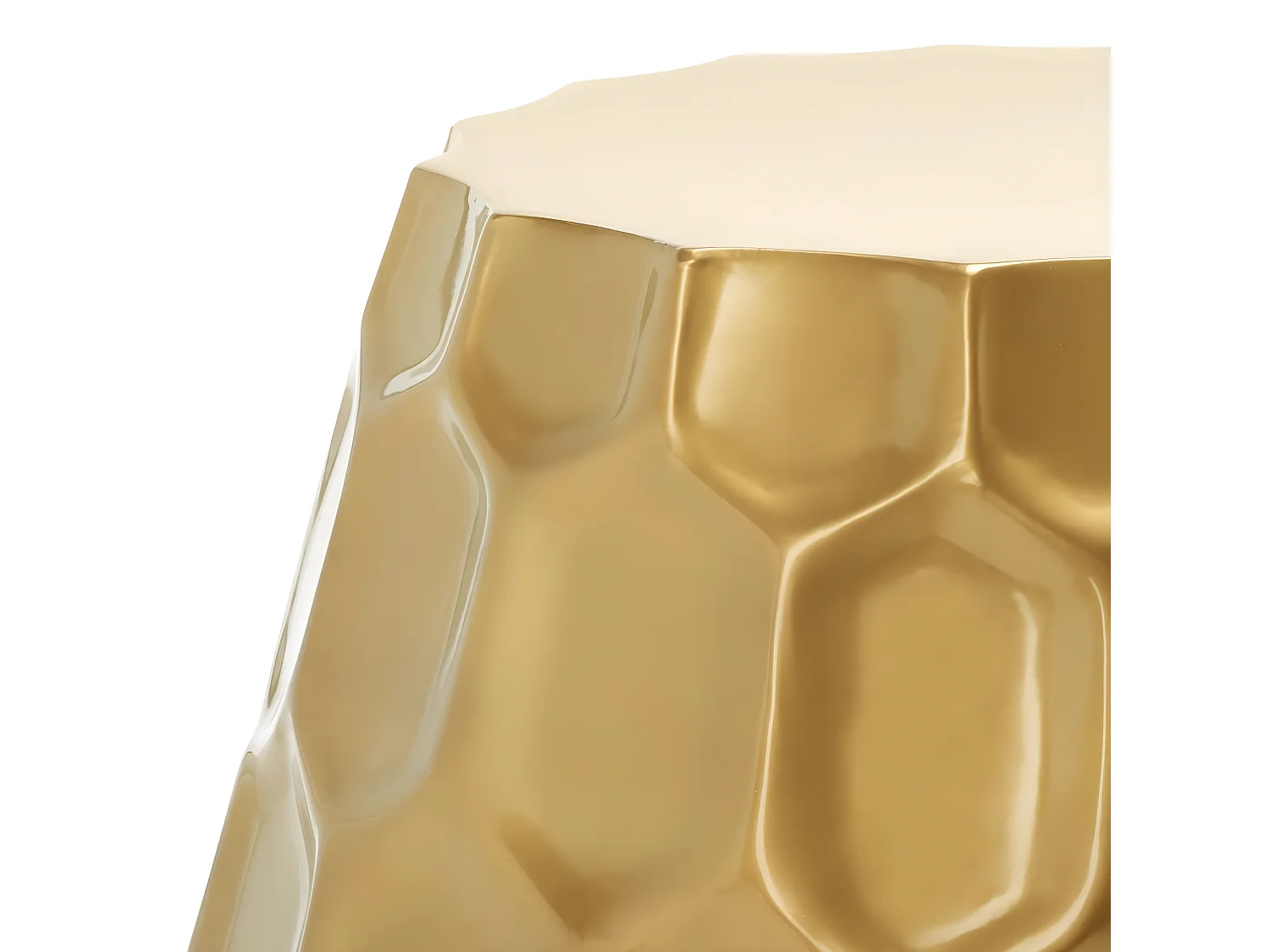 Table d'appoint Laiton antique 43 X 43 X 55.37 cm - Imo