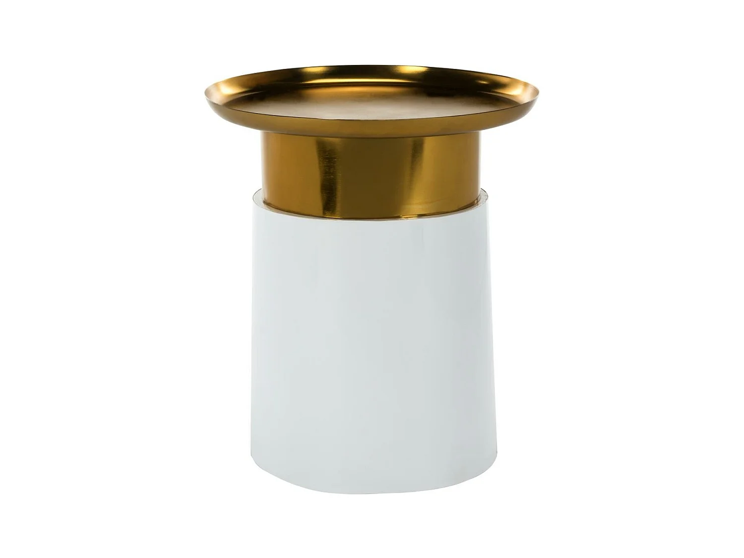 Table d'appoint Blanc&Or 41 X 41 X 43.18 cm - Signa