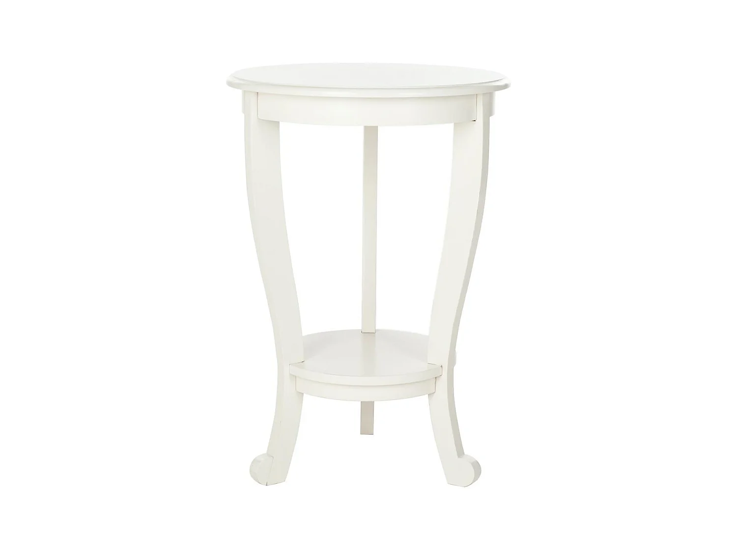Table d'appoint Déchiré et crème 46 X 46 X 66.04 cm - Marianne