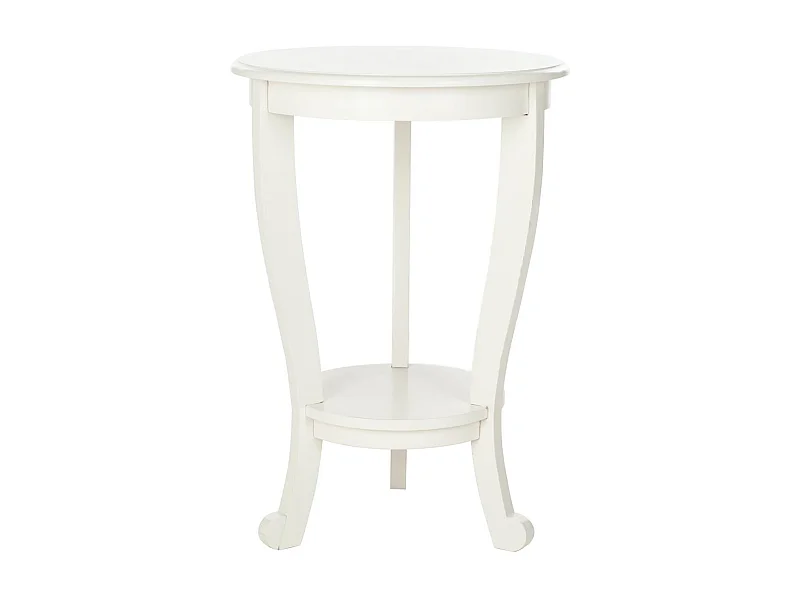 Table d'appoint Déchiré et crème 46 X 46 X 66.04 cm - Marianne