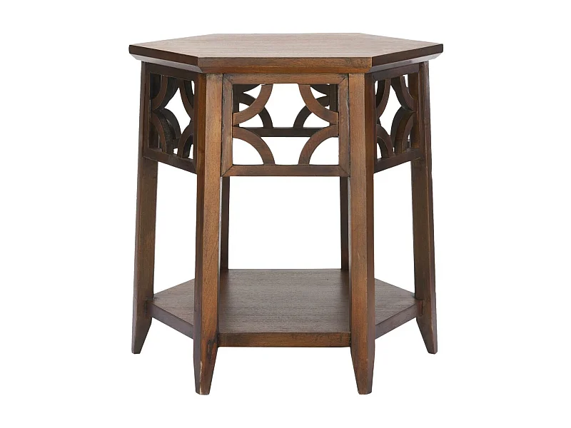 Table d'appoint Marron 46 X 46 X 45.97 cm - Manilla
