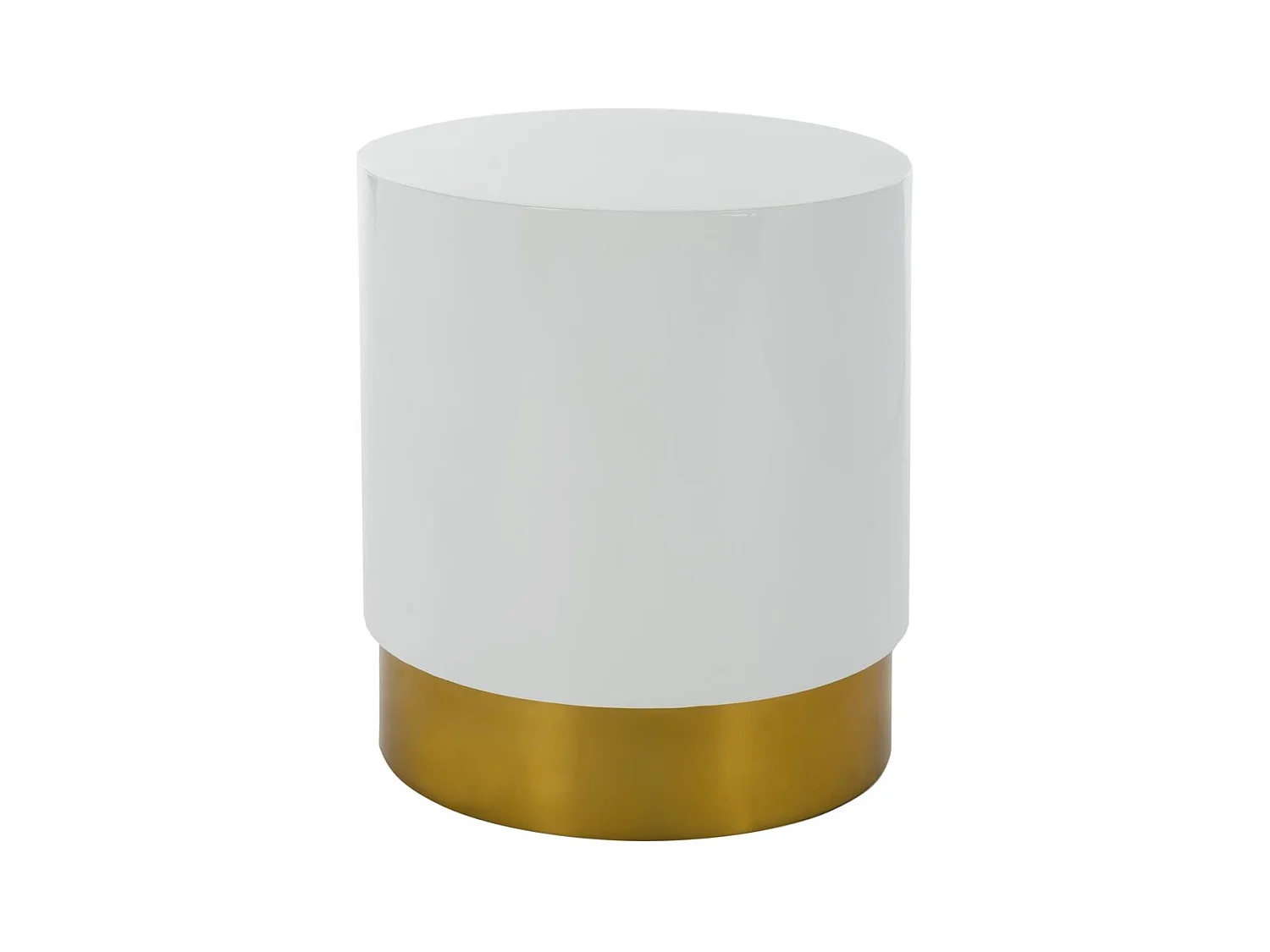 Table d'appoint Blanc&Or 45 X 45 X 45.72 cm - Violette