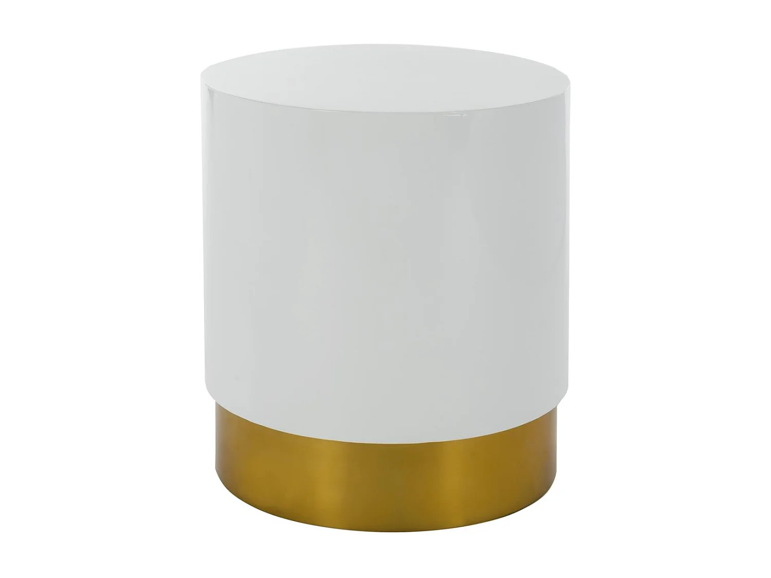 Table d'appoint Blanc&Or 45 X 45 X 45.72 cm - Violette