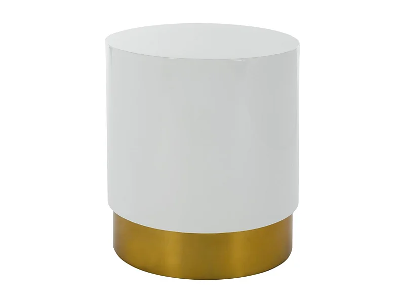 Table d'appoint Blanc&Or 45 X 45 X 45.72 cm - Violette