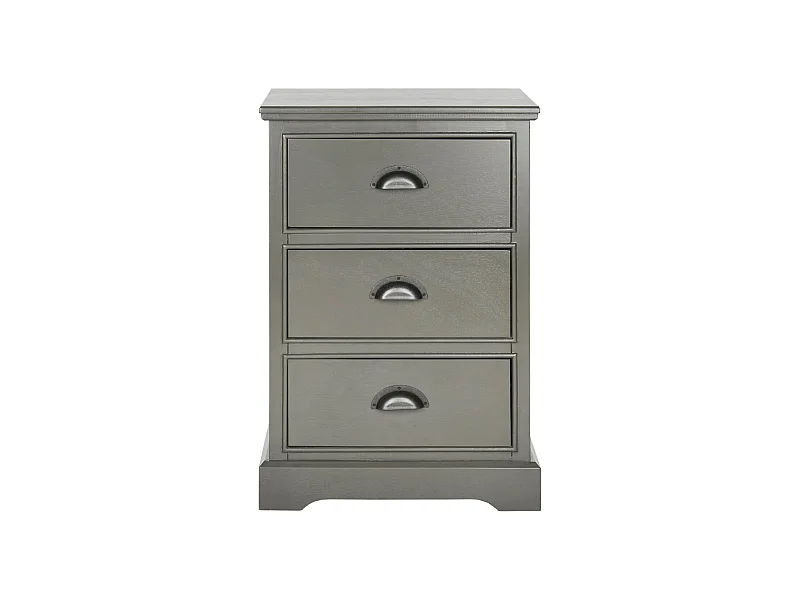 Table d'appoint Gris 35 X 45 X 67.94 cm - Aleen