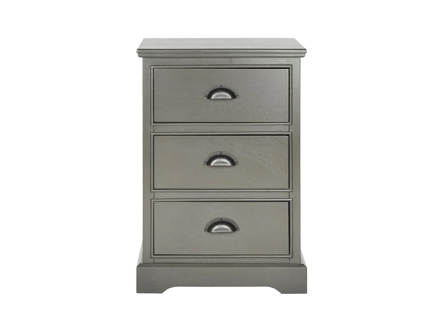 Table d'appoint Gris 35 X 45 X 67.94 cm - Aleen