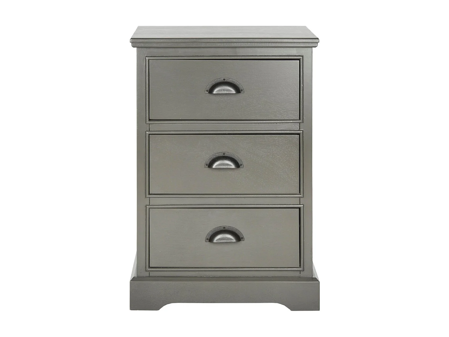 Table d'appoint Gris 35 X 45 X 67.94 cm - Aleen