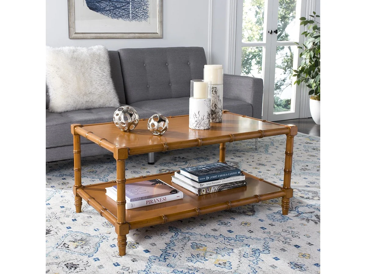 Table d'appoint Marron 91 X 37 X 48.26 cm - Yvonne
