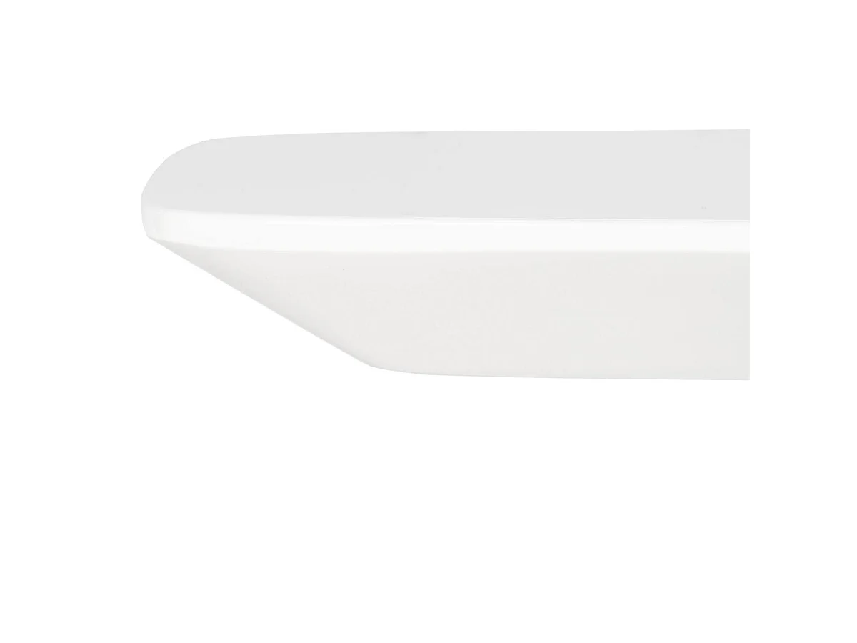 Table d'appoint Blanc & brun foncé 40 X 120 X 39.87 cm - Ilma