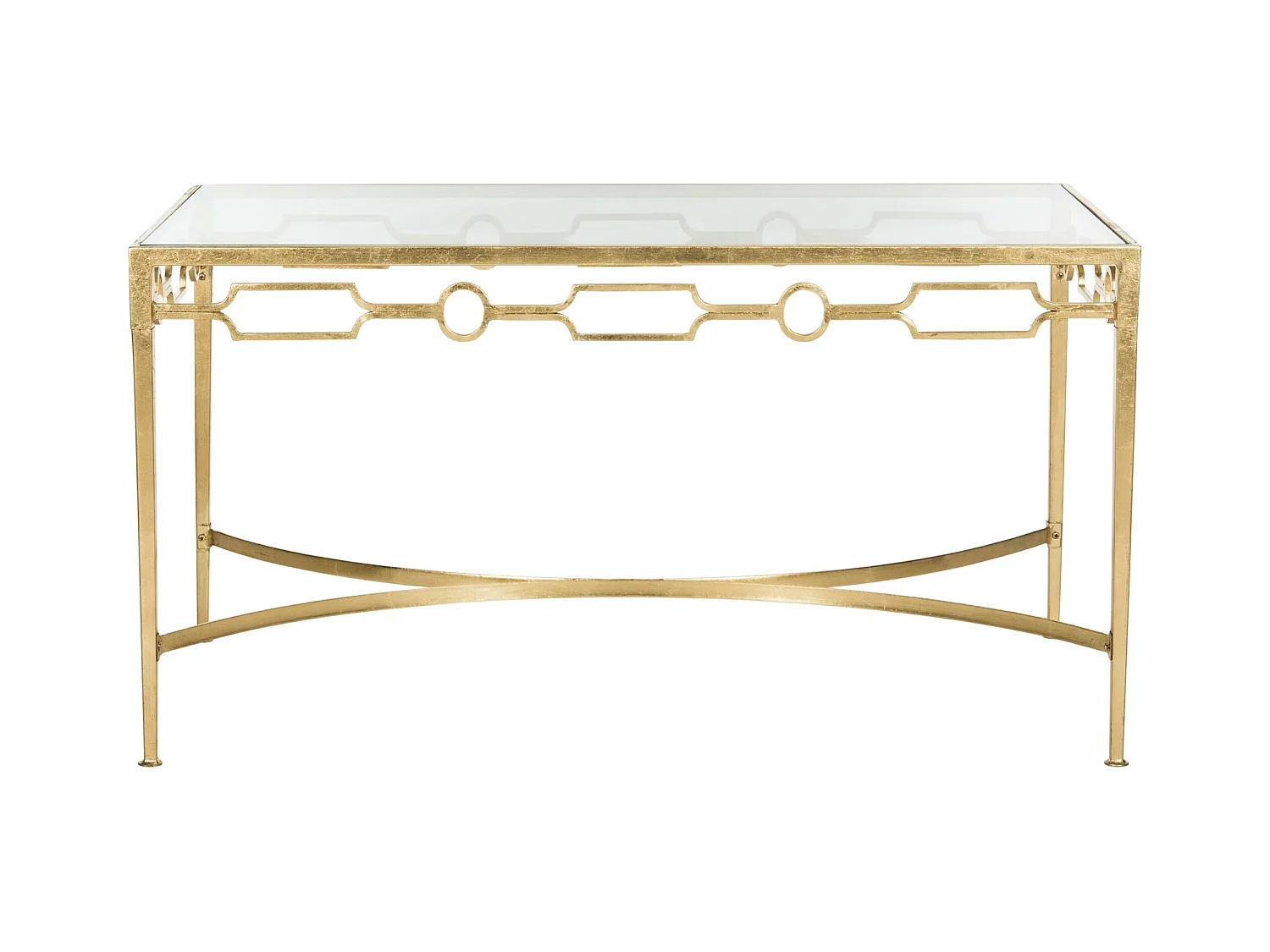 Table d'appoint Or & Clair 61 X 104 X 54.61 cm - Kathern