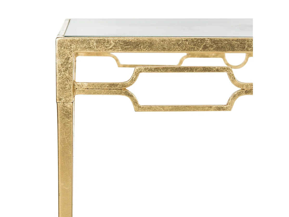 Table d'appoint Or & Clair 61 X 104 X 54.61 cm - Kathern