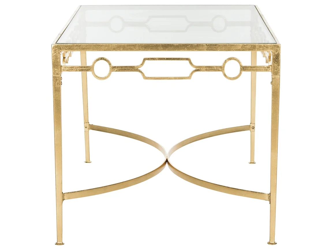 Table d'appoint Or & Clair 61 X 104 X 54.61 cm - Kathern