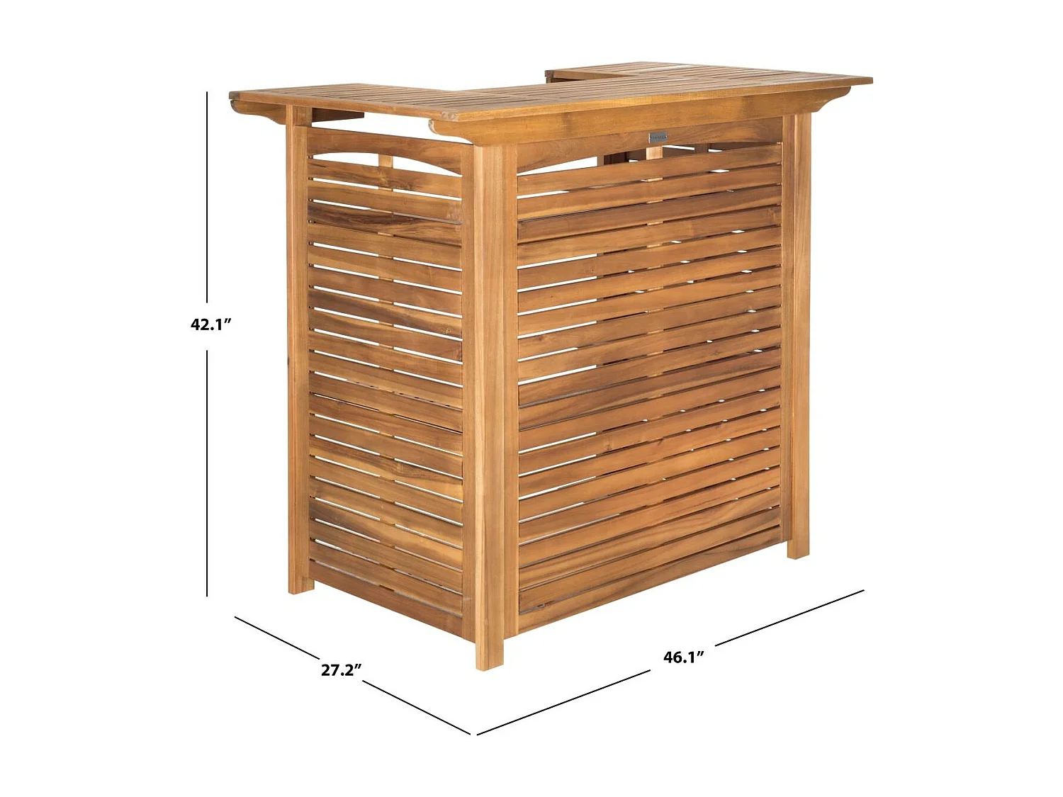 Bar extérieur Naturel 117 X 69 X 106.93 cm - Dorene