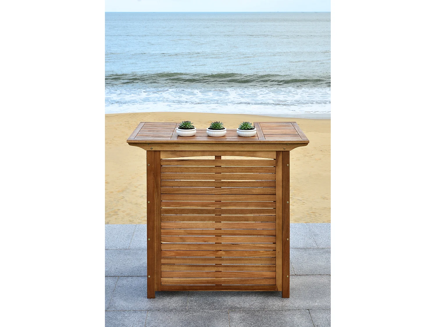 Bar extérieur Naturel 117 X 69 X 106.93 cm - Dorene