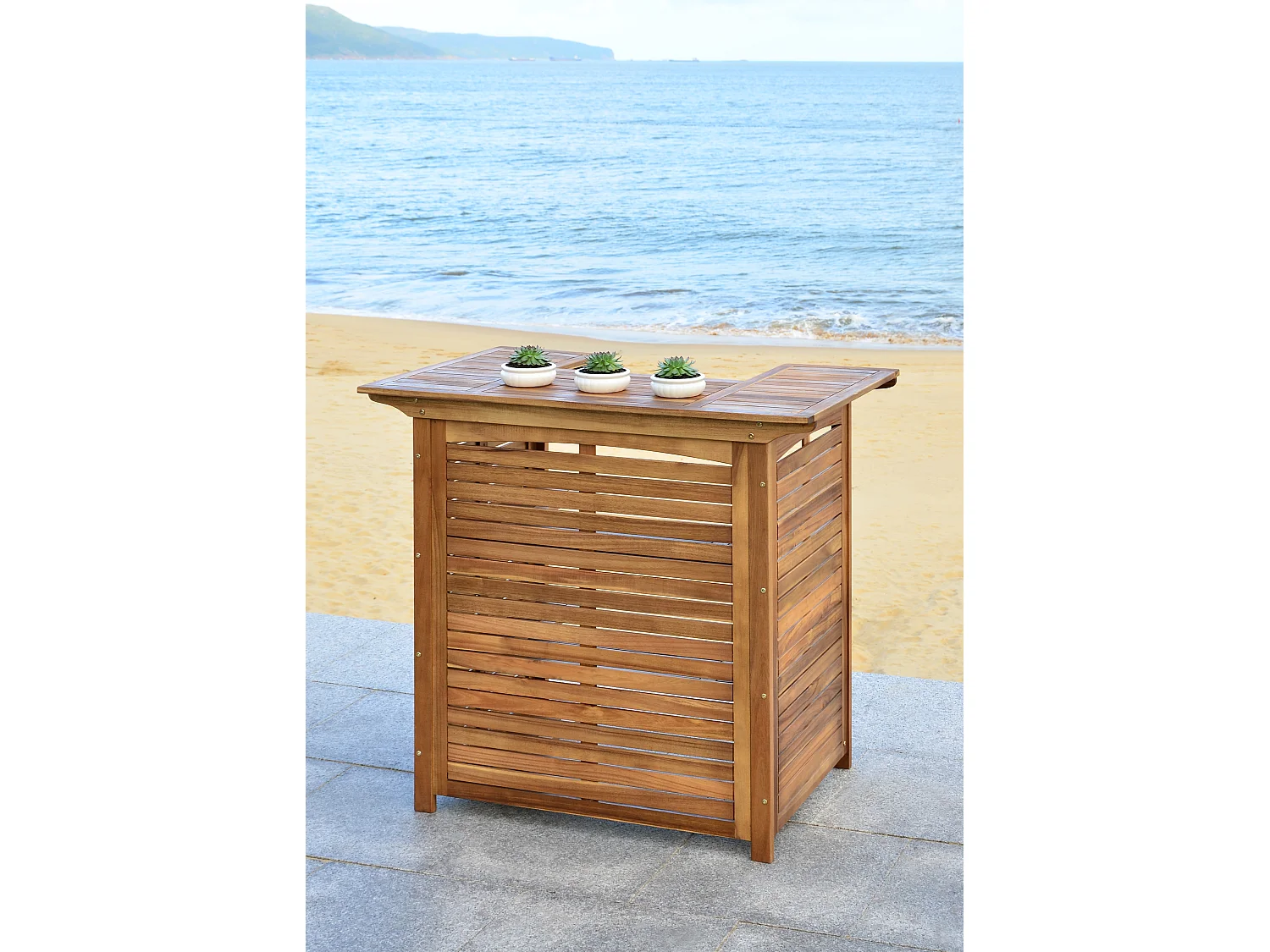 Bar extérieur Naturel 117 X 69 X 106.93 cm - Dorene
