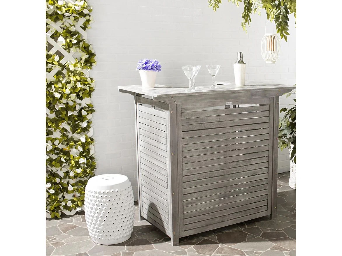 Bar extérieur Gris lavé 117 X 69 X 106.93 cm - Dorene