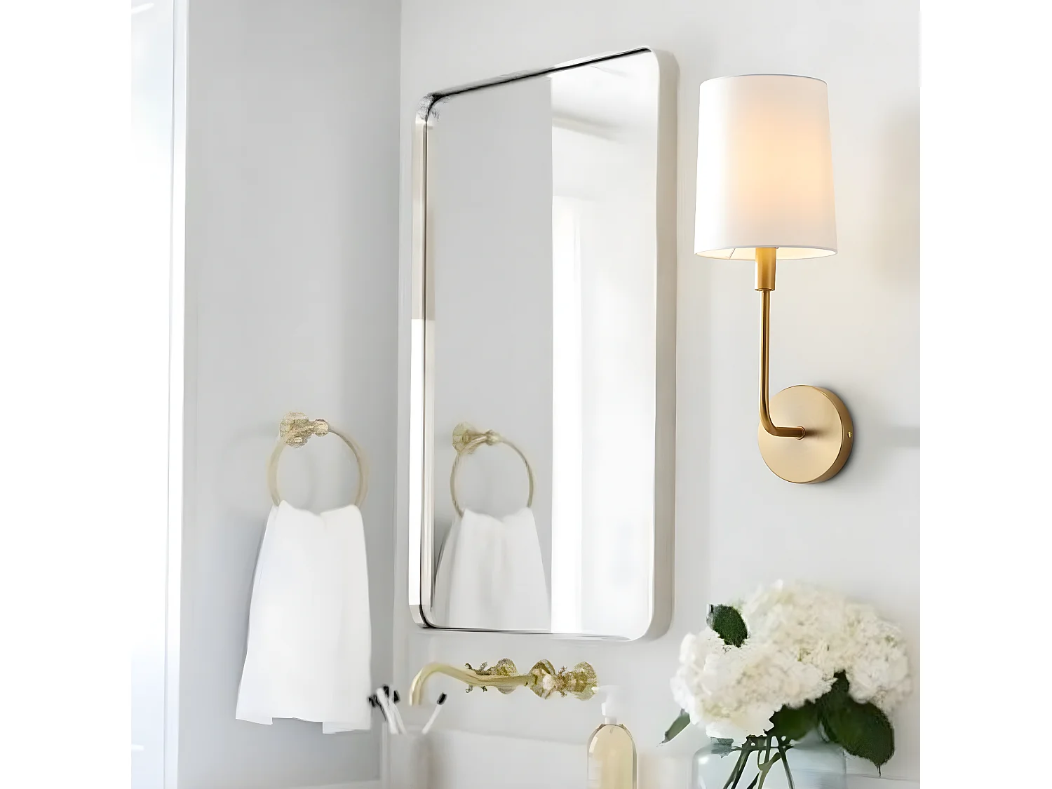 Applique Laiton 20 x 20 x 45 cm - Jaxson