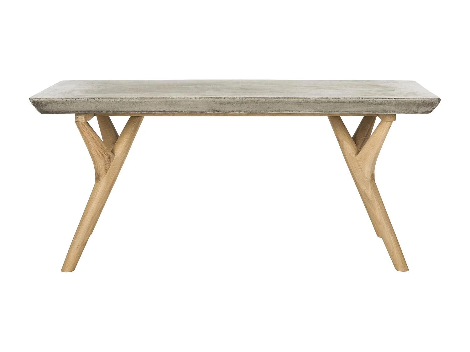 Table basse d'extérieur Gris foncé 50 X 100 X 43.94 cm - Marilou