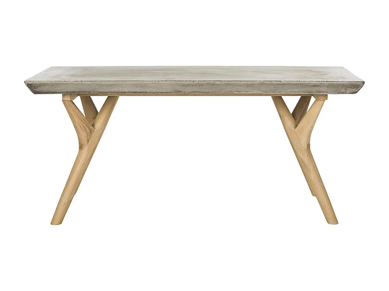 Table basse d'extérieur Gris foncé 50 X 100 X 43.94 cm - Marilou