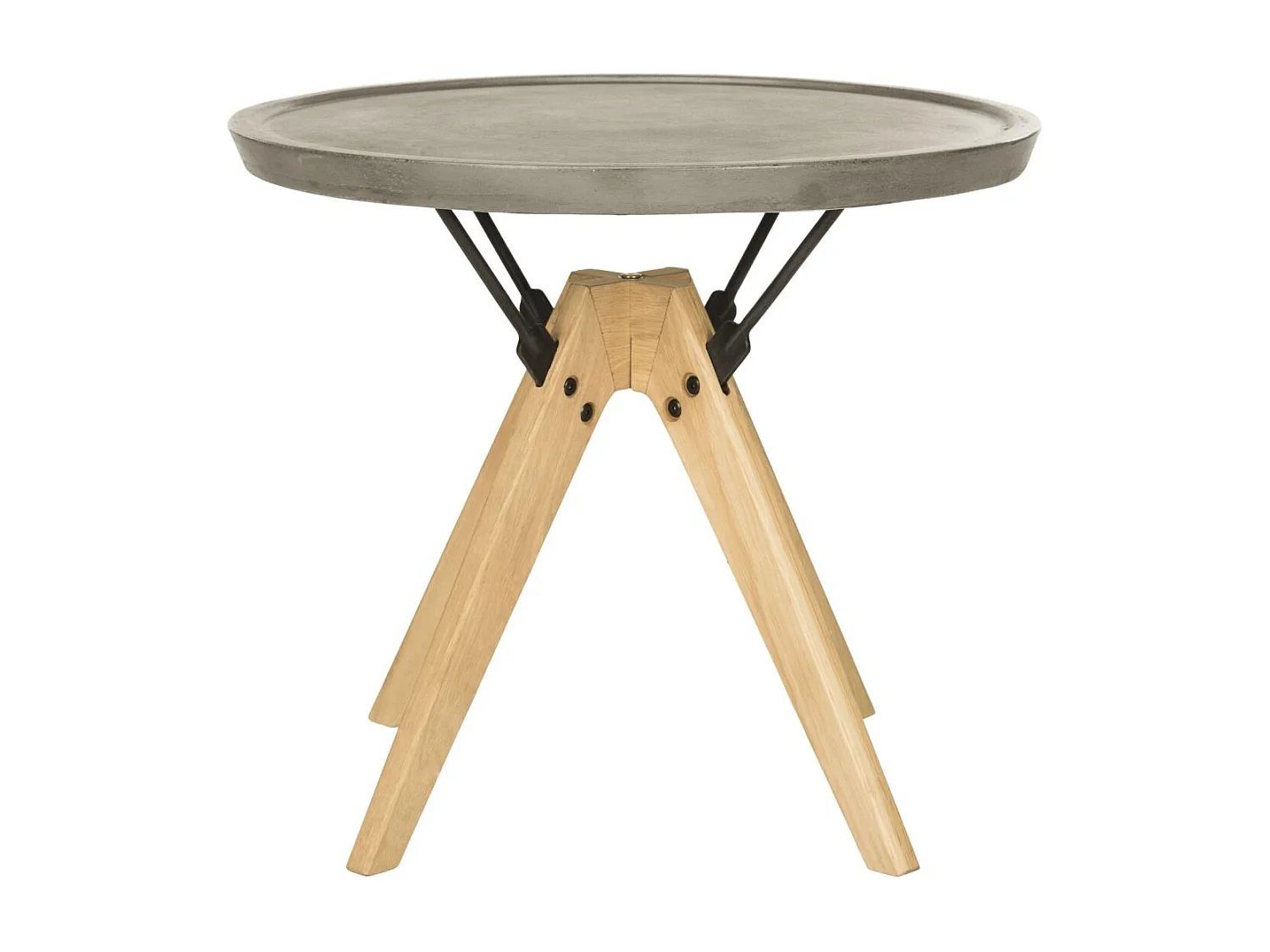Table d'appoint pour l'extérieur Gris foncé 55 X 55 X 43.94 cm - Joye