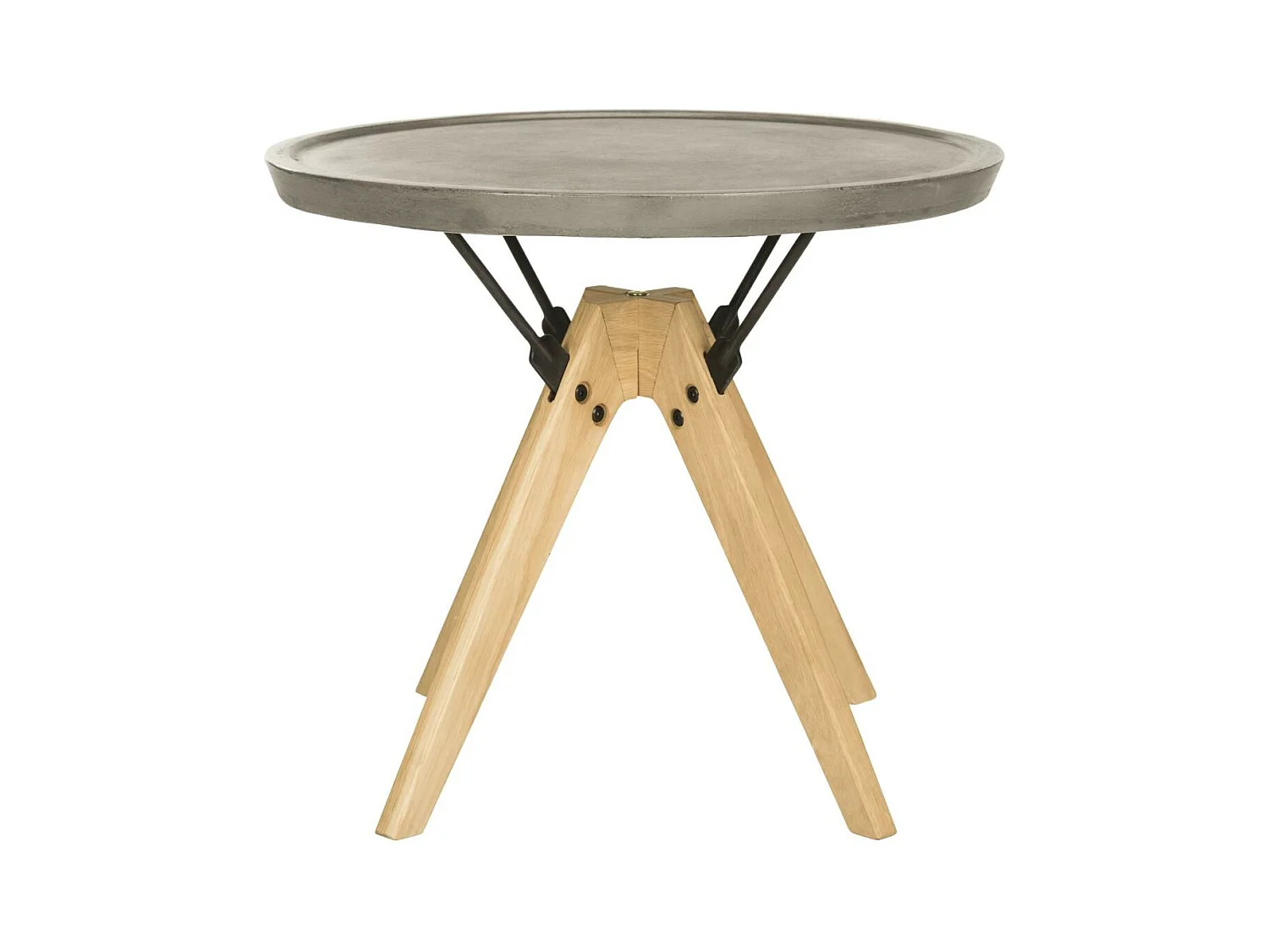 Table d'appoint pour l'extérieur Gris foncé 55 X 55 X 43.94 cm - Joye