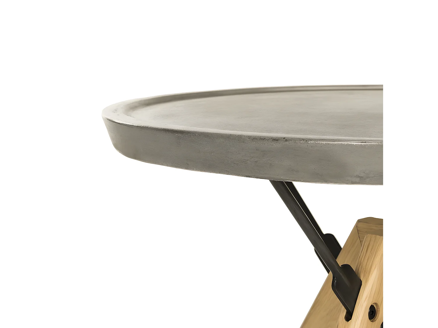 Table d'appoint pour l'extérieur Gris foncé 55 X 55 X 43.94 cm - Joye