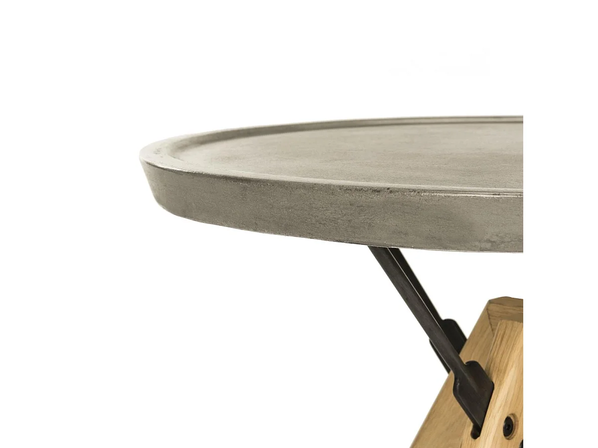 Table d'appoint pour l'extérieur Gris foncé 55 X 55 X 43.94 cm - Joye