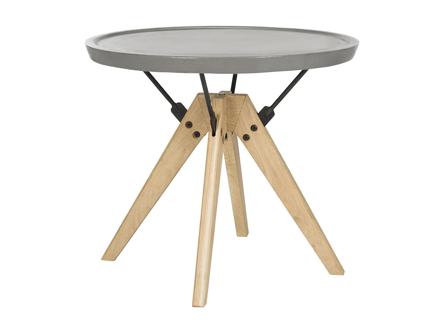Table d'appoint pour l'extérieur Gris foncé 55 X 55 X 43.94 cm - Joye