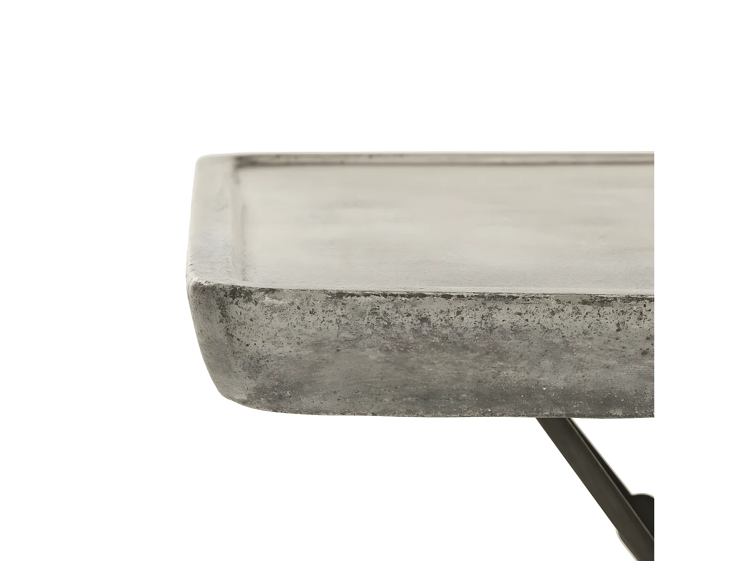 Table basse d'extérieur Gris foncé 56 X 56 X 43.94 cm - Jocelyn