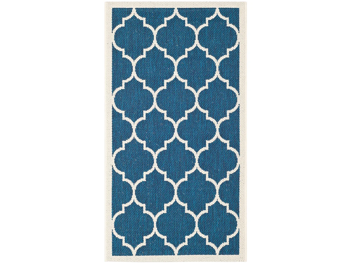 Tapis Bleu marine/Beige 122 x 170 cm - Arista