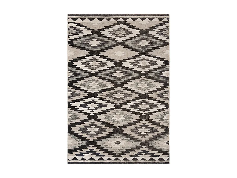 Tapis Gris/Noir 155 X 229 cm - Lailee