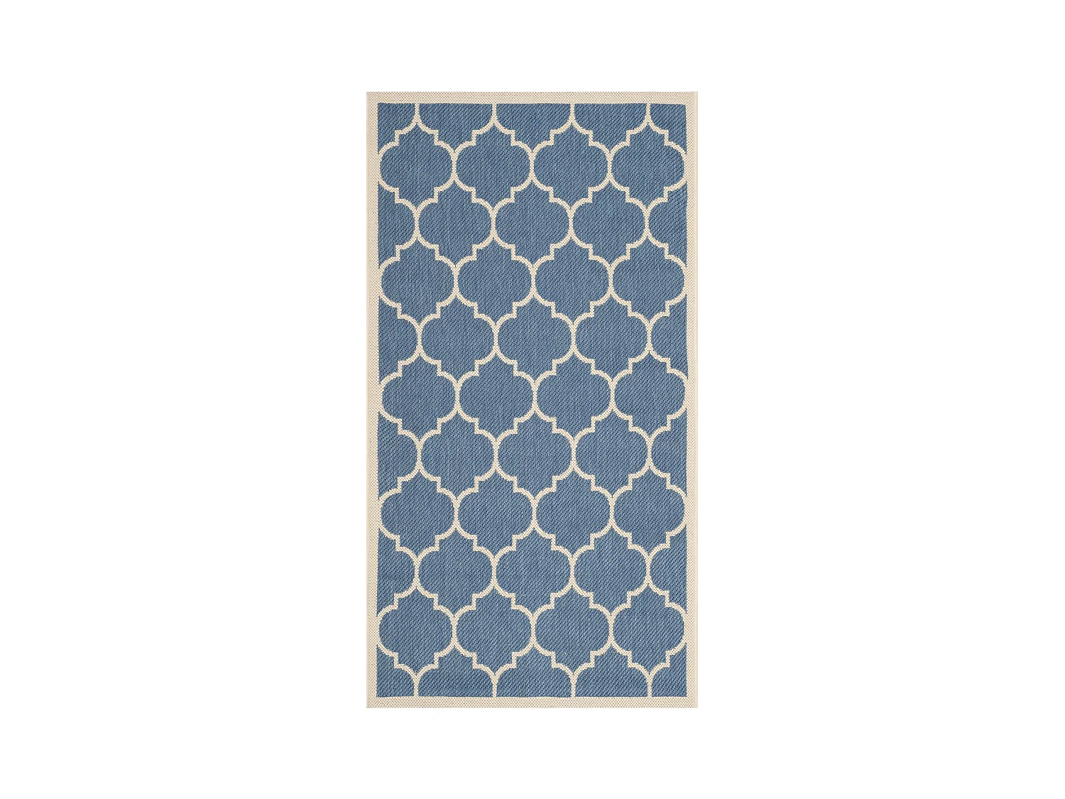 Tapis Bleu/Neutre 79 X 152 cm - Arista