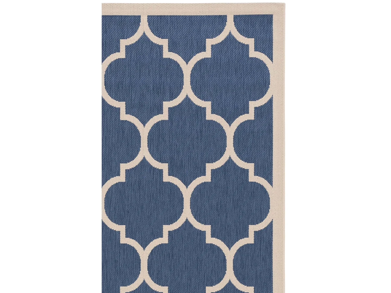 Tapis Bleu/Neutre 79 X 152 cm - Arista
