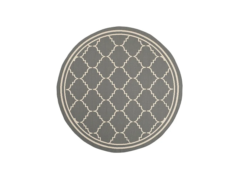 Tapis Gris/Neutre 160 X 160 cm - Oriah