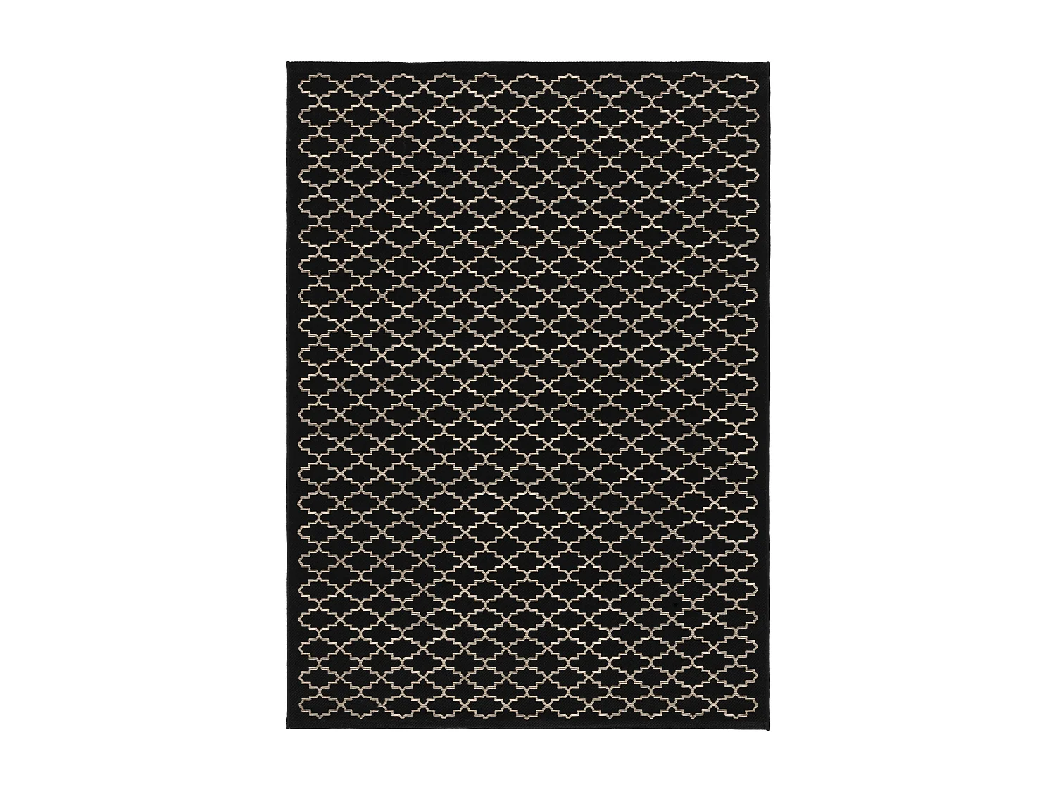 Tapis Noir/Neutre 201 X 290 cm - Zinnia