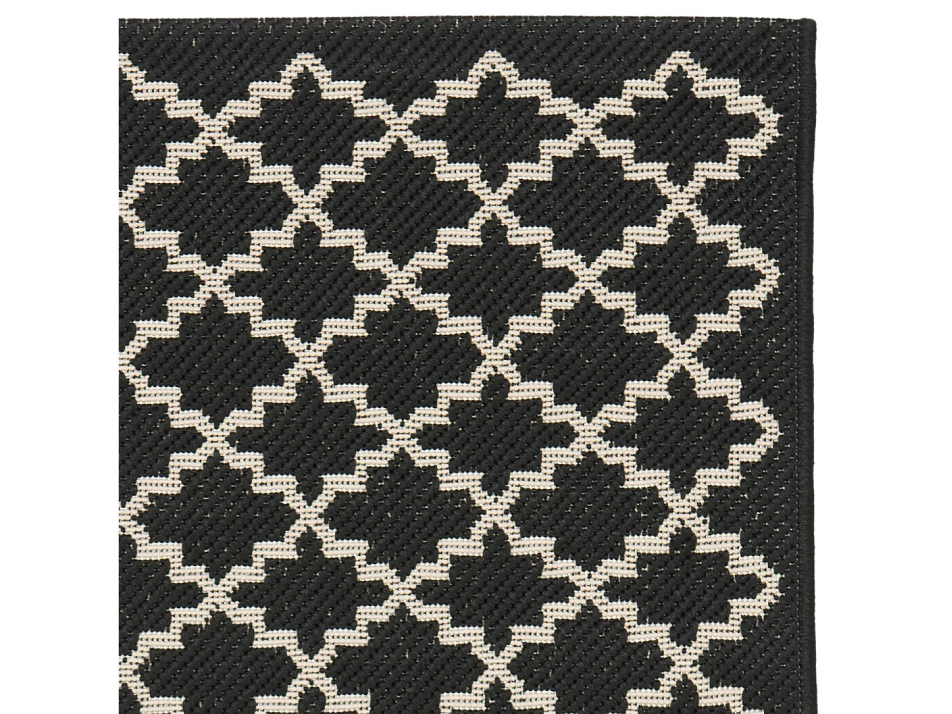 Tapis Noir/Neutre 201 X 290 cm - Zinnia
