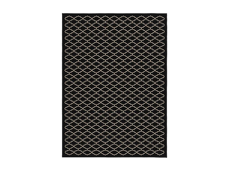 Tapis Noir/Neutre 201 X 290 cm - Zinnia